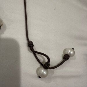 Jennifer Miller necklace with pearls